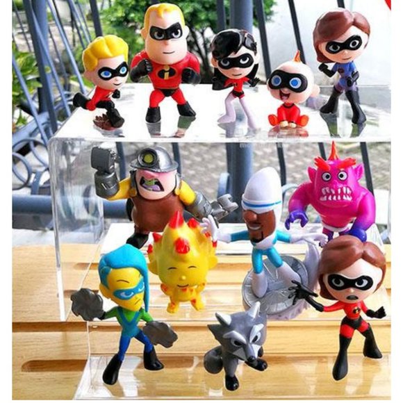 Pixar THE INCREDIBLE 2 Toys Minifigures, Fire Jack - Picture 8 of 8